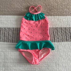 Baby strawberry swim suit